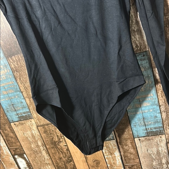 Mangopop Black Long Sleeve Women's bodysuit - Picture 8 of 16